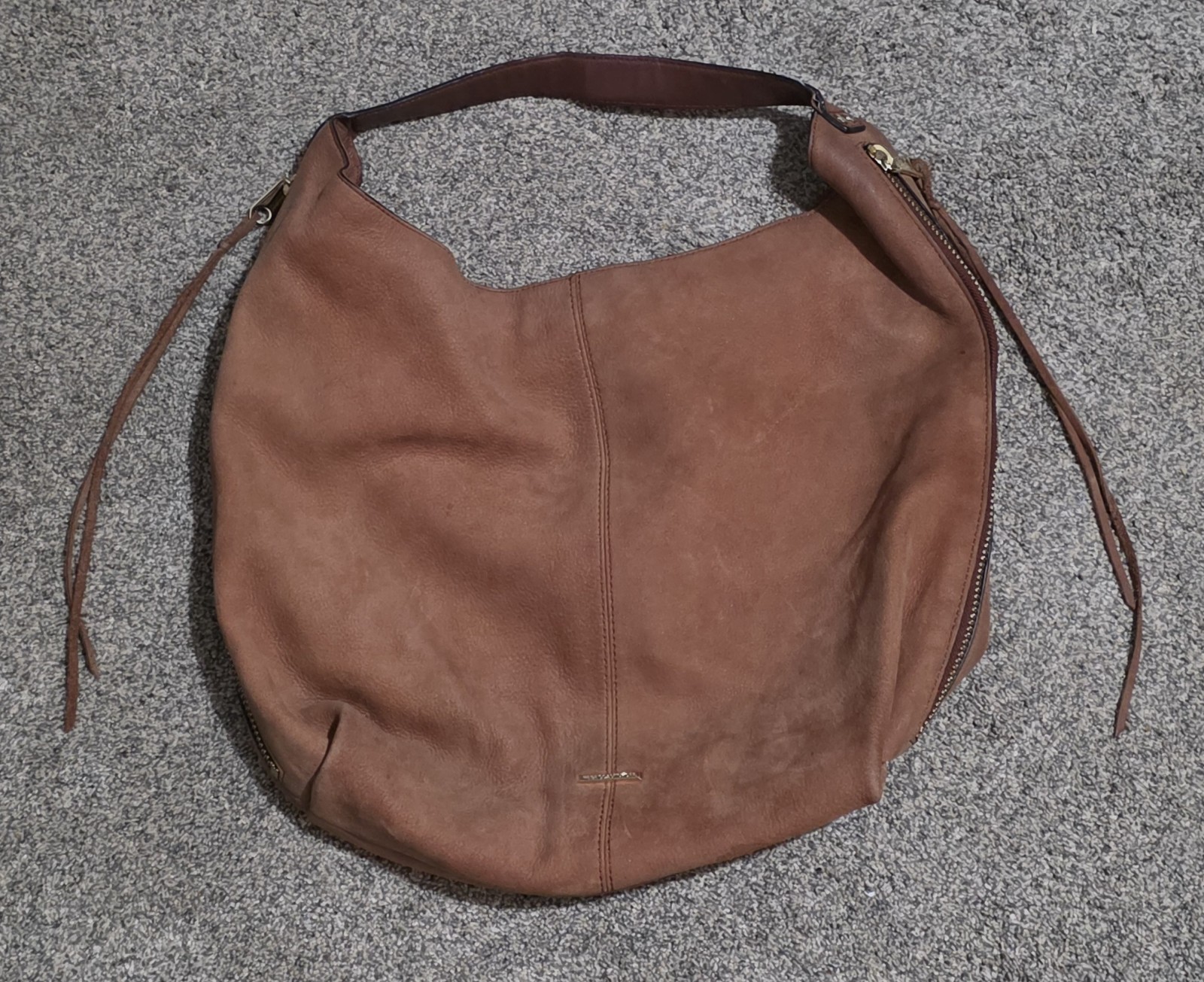 Rebecca Minkoff Bryn Double Zip Slouchy Hobo Purse Genuine Leather