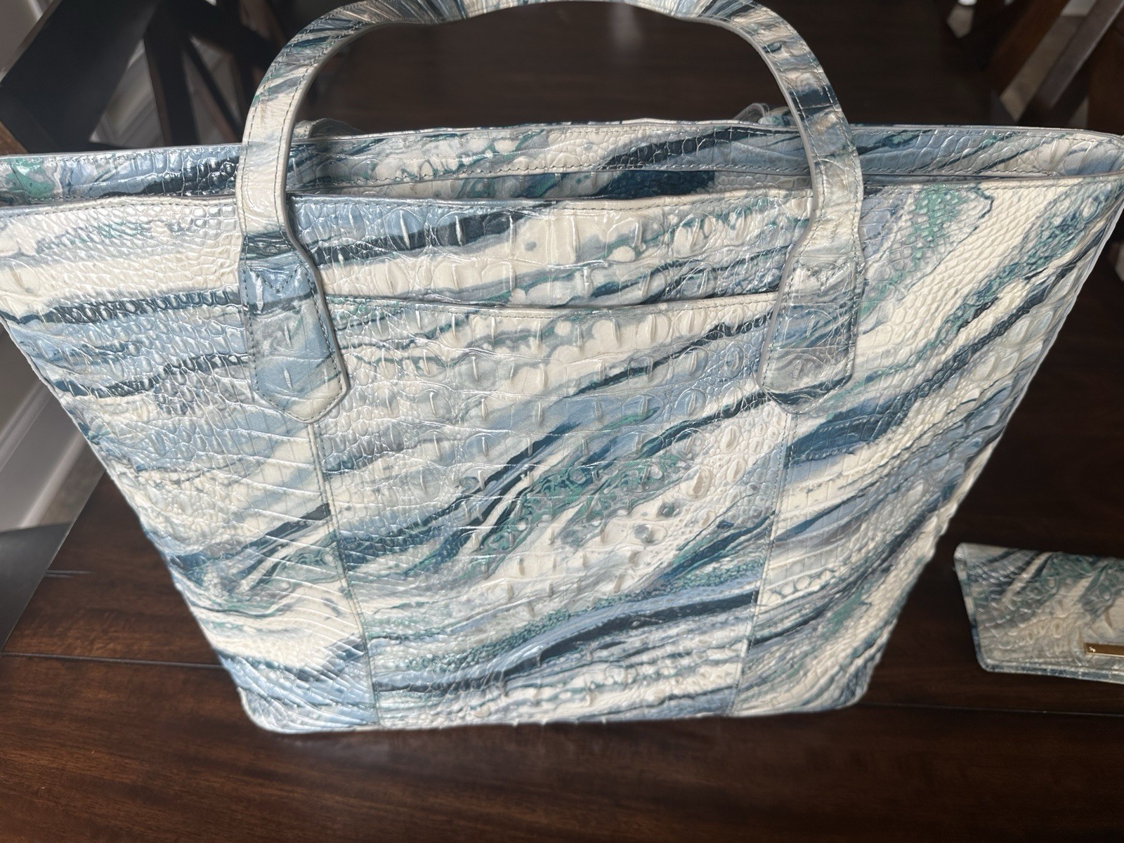 Brahmin Large Shoulder Tote With Matching Wallet