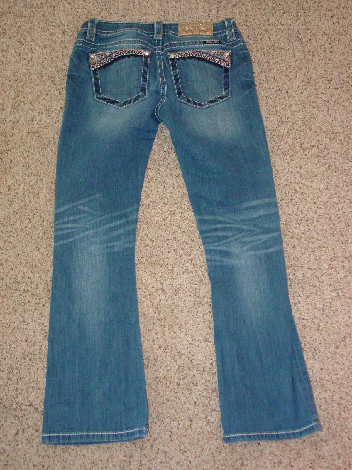 Womens Miss Me JP7697B4D Signature Boot Jeans! Size 27×29