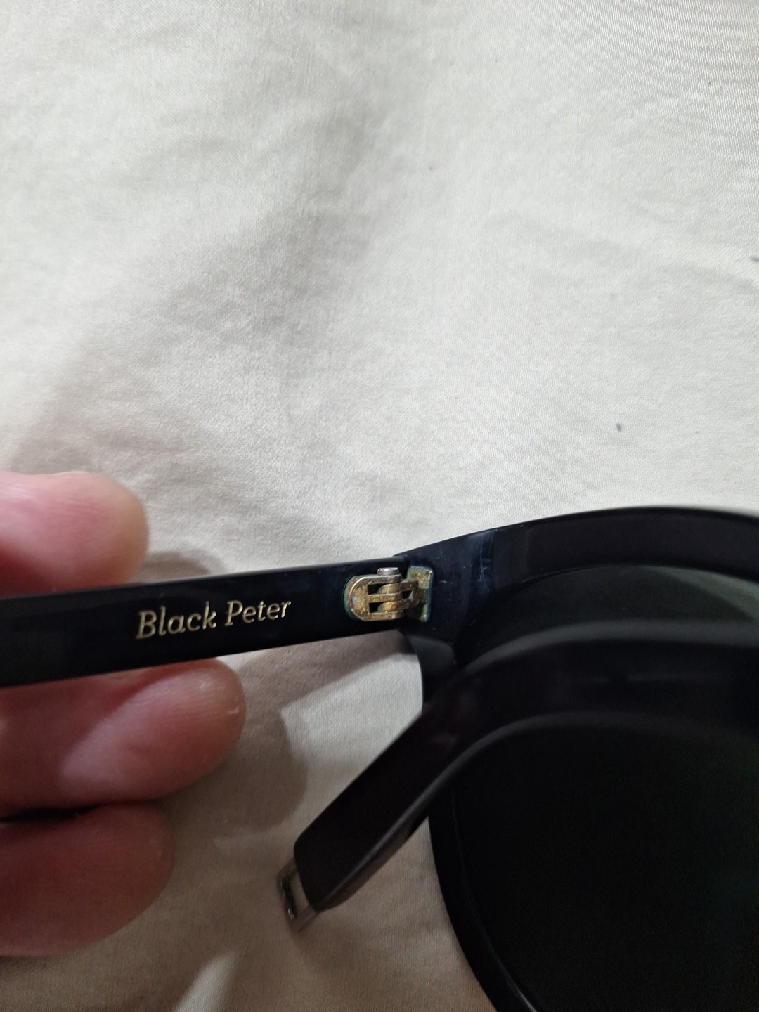 GENTLE MONSTER FLATBA BLACK PETER Black *Scratches on lens Japan
