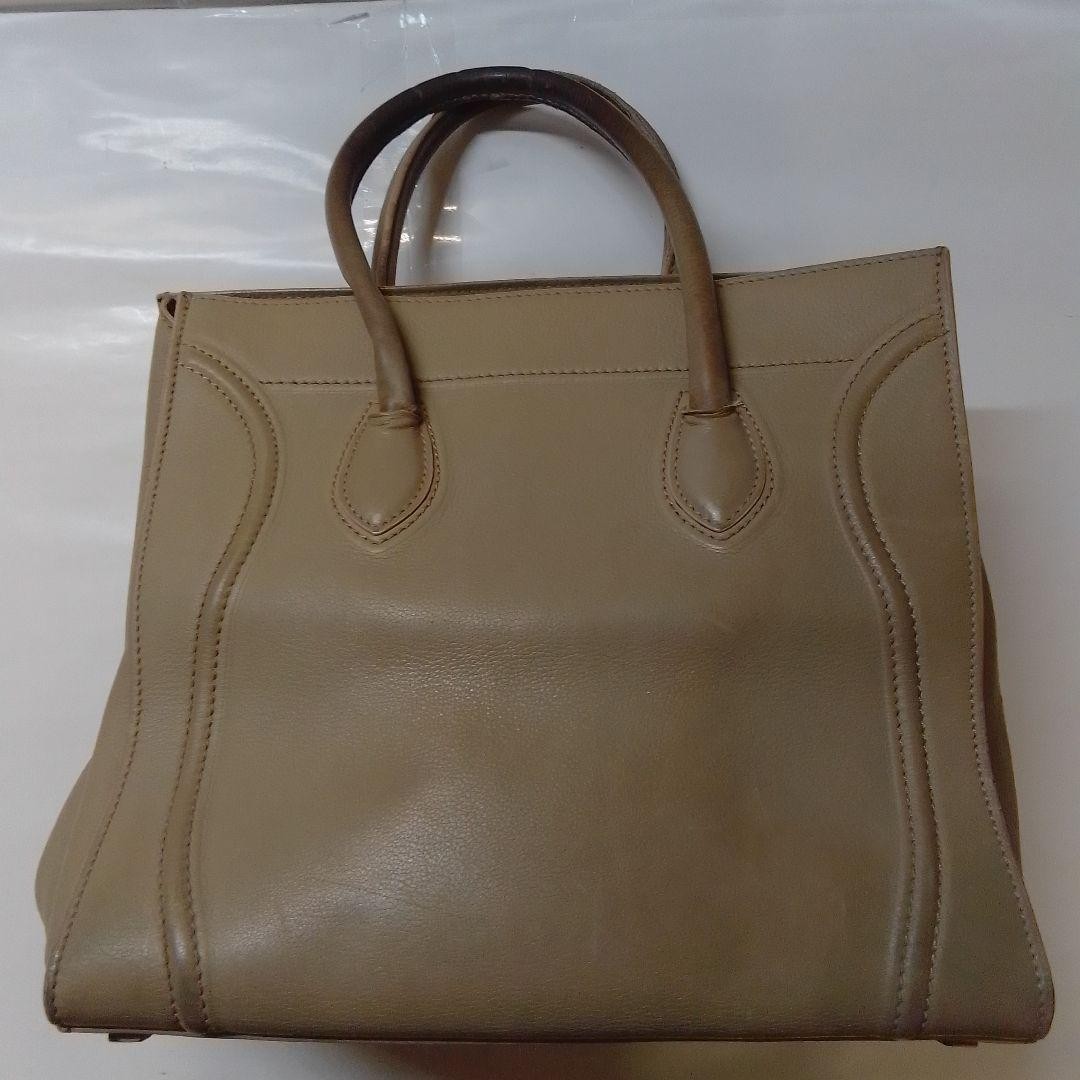 CELINE Luggage Phantom Tote Bag Handbag Leather KM050 Authentic Luxury Fashion