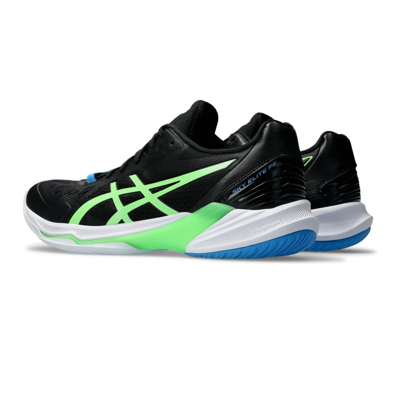 ASICS Sky Elite FF 2 Volleyball Shoes Men’s Size 14 Black / Lime Burst 1051A064