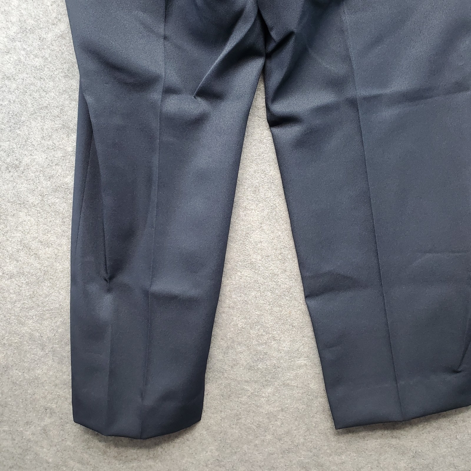 NWT Blauer Pants Men’s Size 34 Reg Navy Blue 4 Pocket Polyester Trouser 8650T