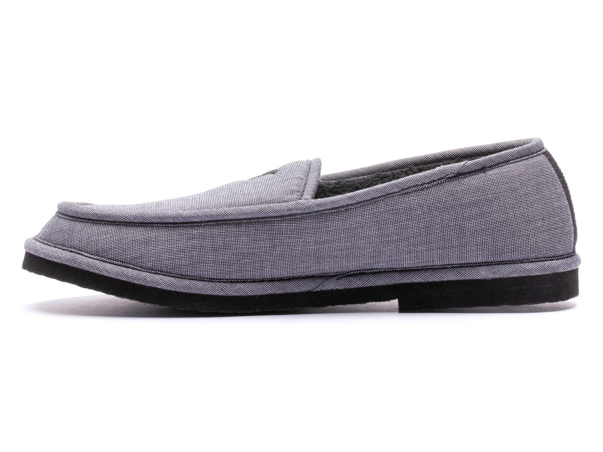 DVS Men’s Francisco Slipper Black/Chambray – DV00062963 (DVF0000062-963), Black/