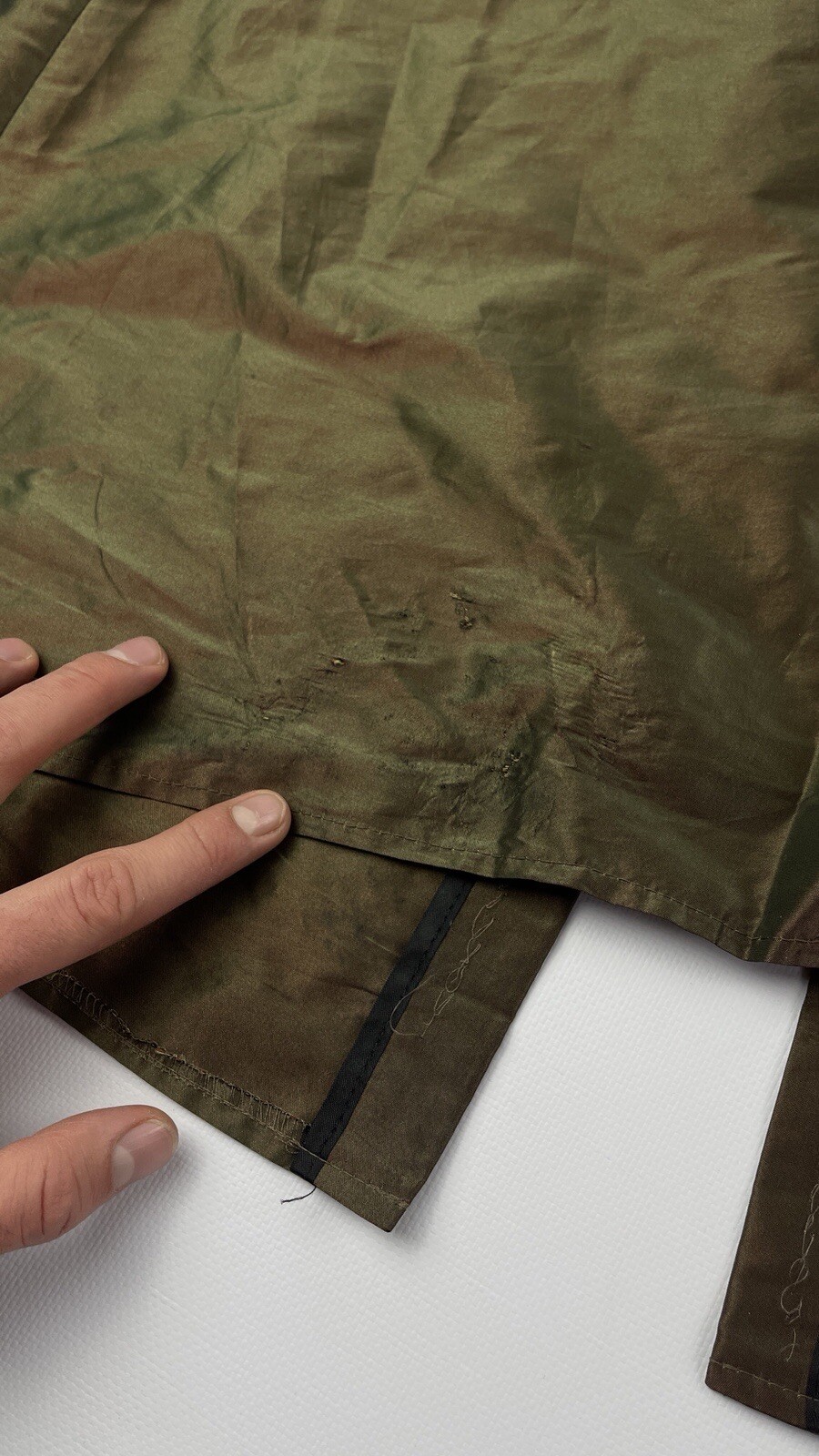 Apanage Avant Garde Olive Maxi Skirt Size 16