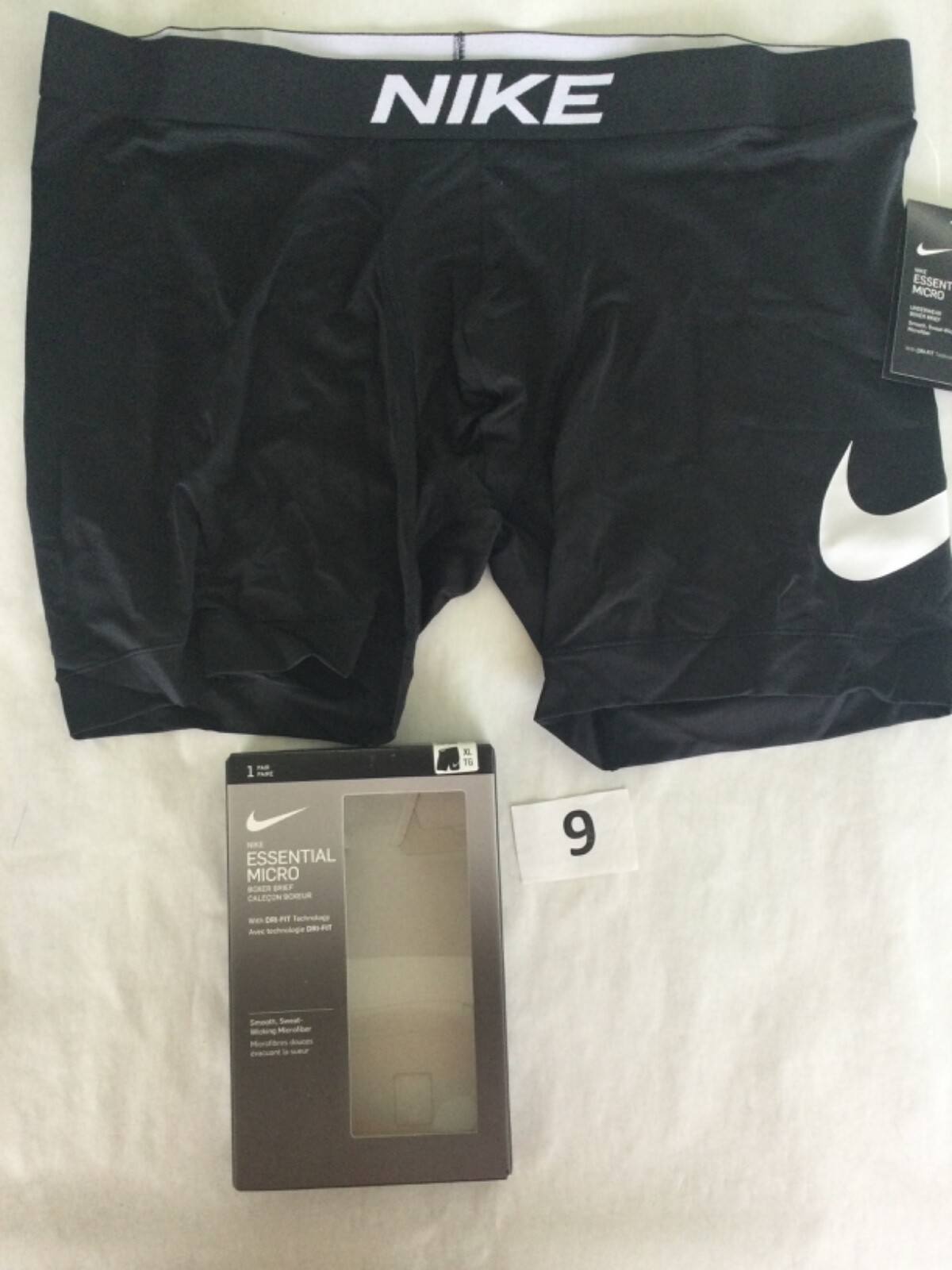 Nike Essential Micro Boxer Brief New Dri Fit Men Sizes Red Black Gray Blue Neon