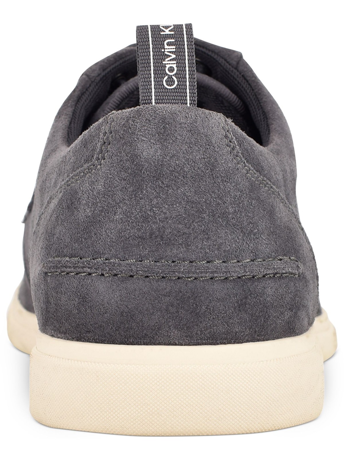 CALVIN KLEIN Mens Gray Removable Insole Todd Round Toe Wedge Oxford Shoes 7.5 M