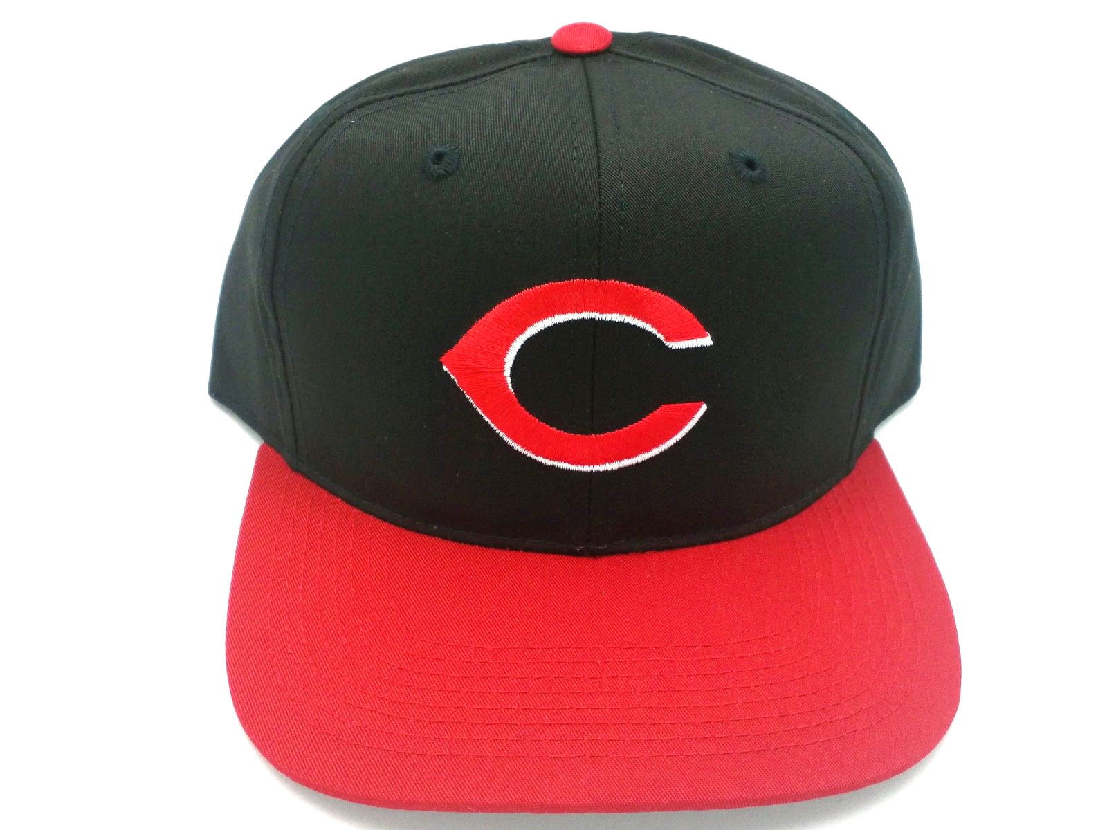 Cincinnati Reds Hat Vintage Snapback Flat Bill Adult Cotton Twill
