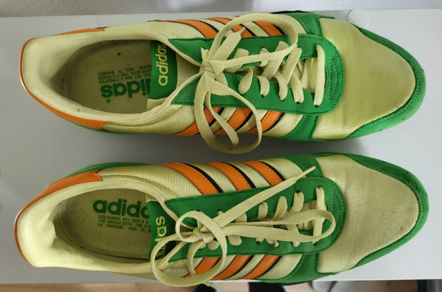 2004 Vintage Adidas Running Shoes Sneakers Men’s Shoe 538890 Size 46 2/3