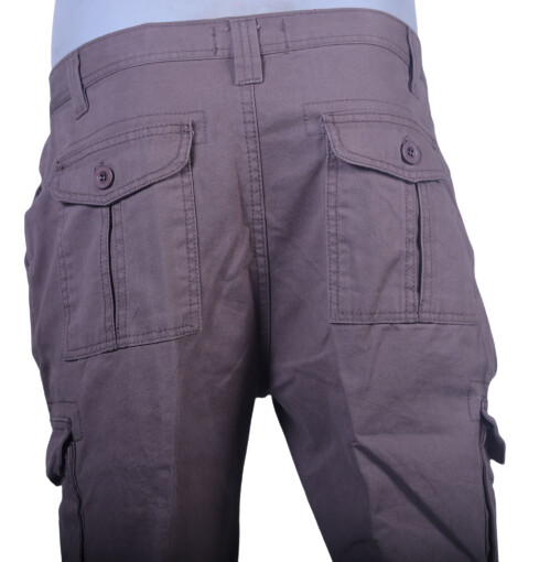Mens Cargo Combat Slim-fit Pants Work Trousers Size 28 to 52 Black Navy & Olive
