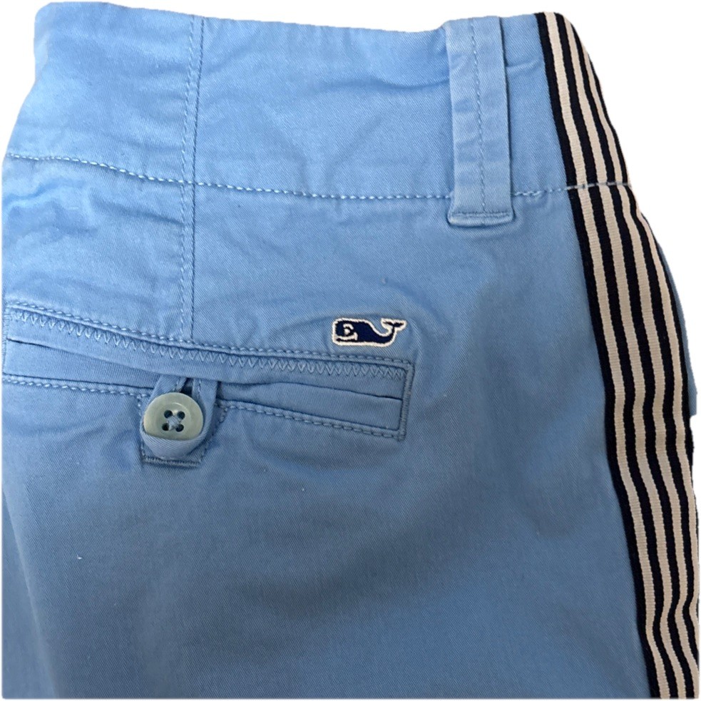 Vineyard Vines Everyday Chino Shorts Women’s Size 2 Stretch Stripe 3.5” Inseam