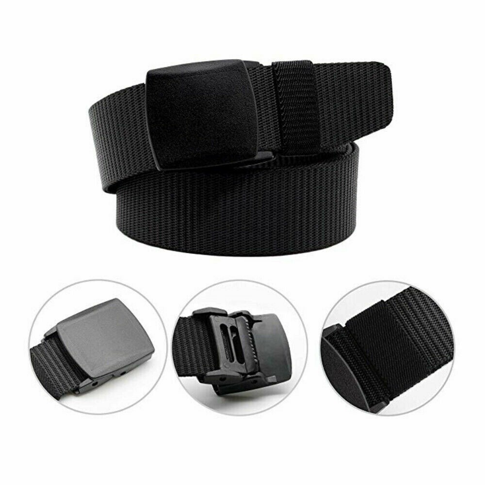 Men’s Casual Military Tactical Belt Army Security Adjustable Quick Release Belt