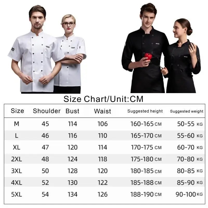 Lightweight Chef Coat Mesh Short Sleeve Kitchen Uniform Breathable Workwear