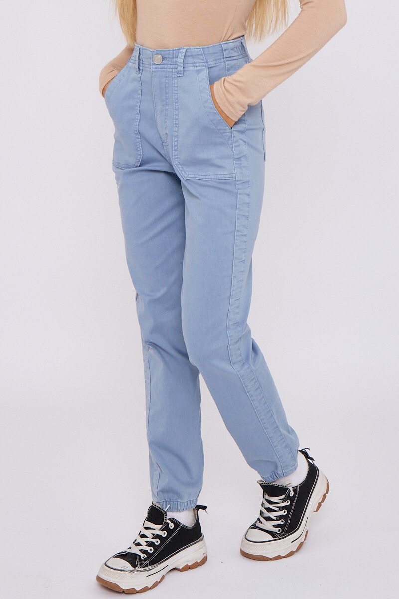Ex M&S Ladies Joggers Slim Fit Cotton Stretch Trousers Jogging Bottoms