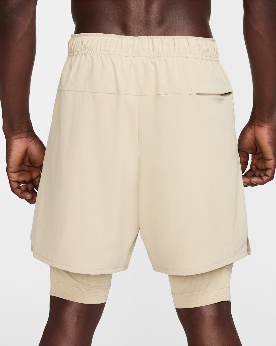 Nike Men’s Unlimited Lined Training Shorts DV9334 251 Desert Khaki Size XL Dusty