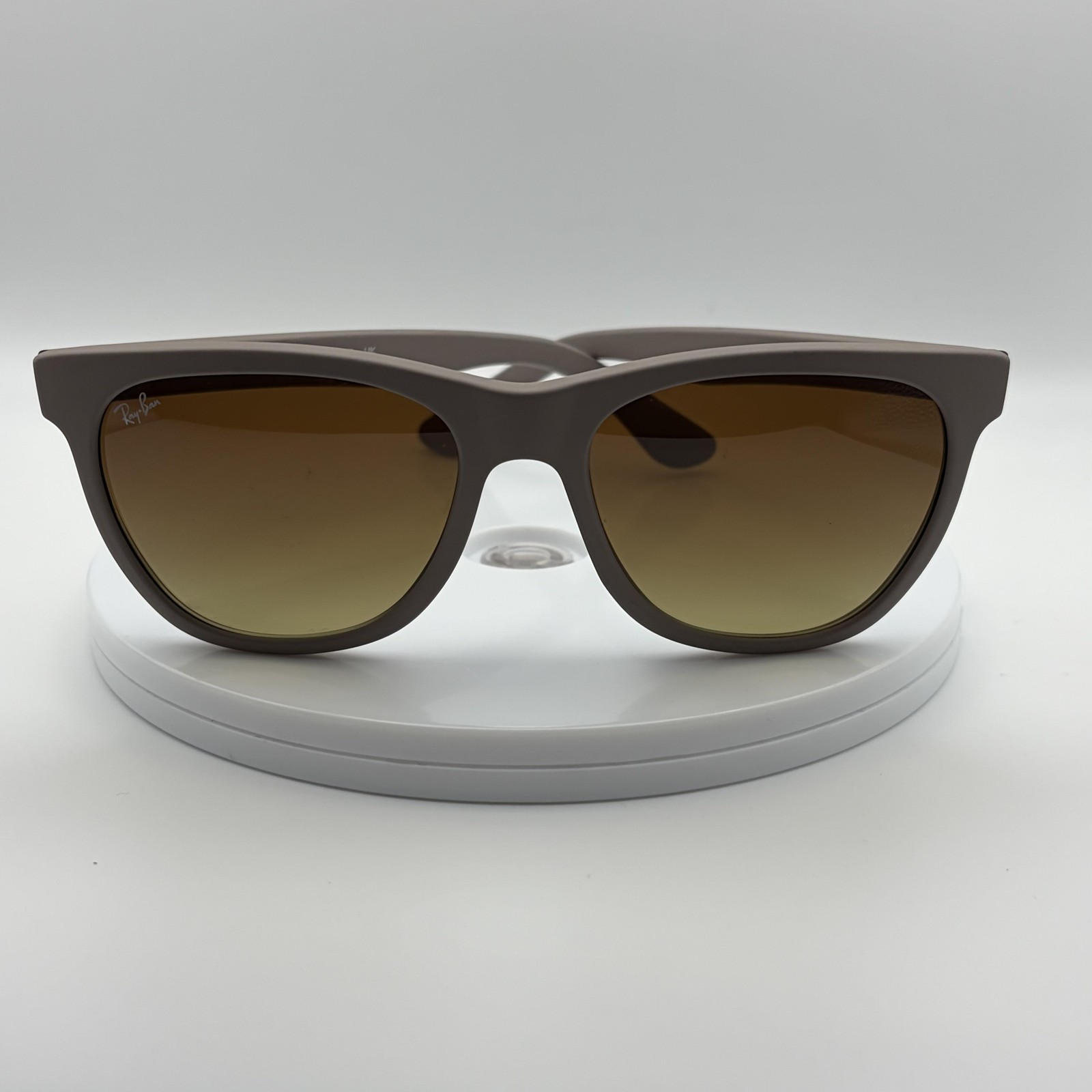 Ray-Ban Sunglasses Mens Brown Gradient Lens Square Plastic 54mm RB4184 886/85
