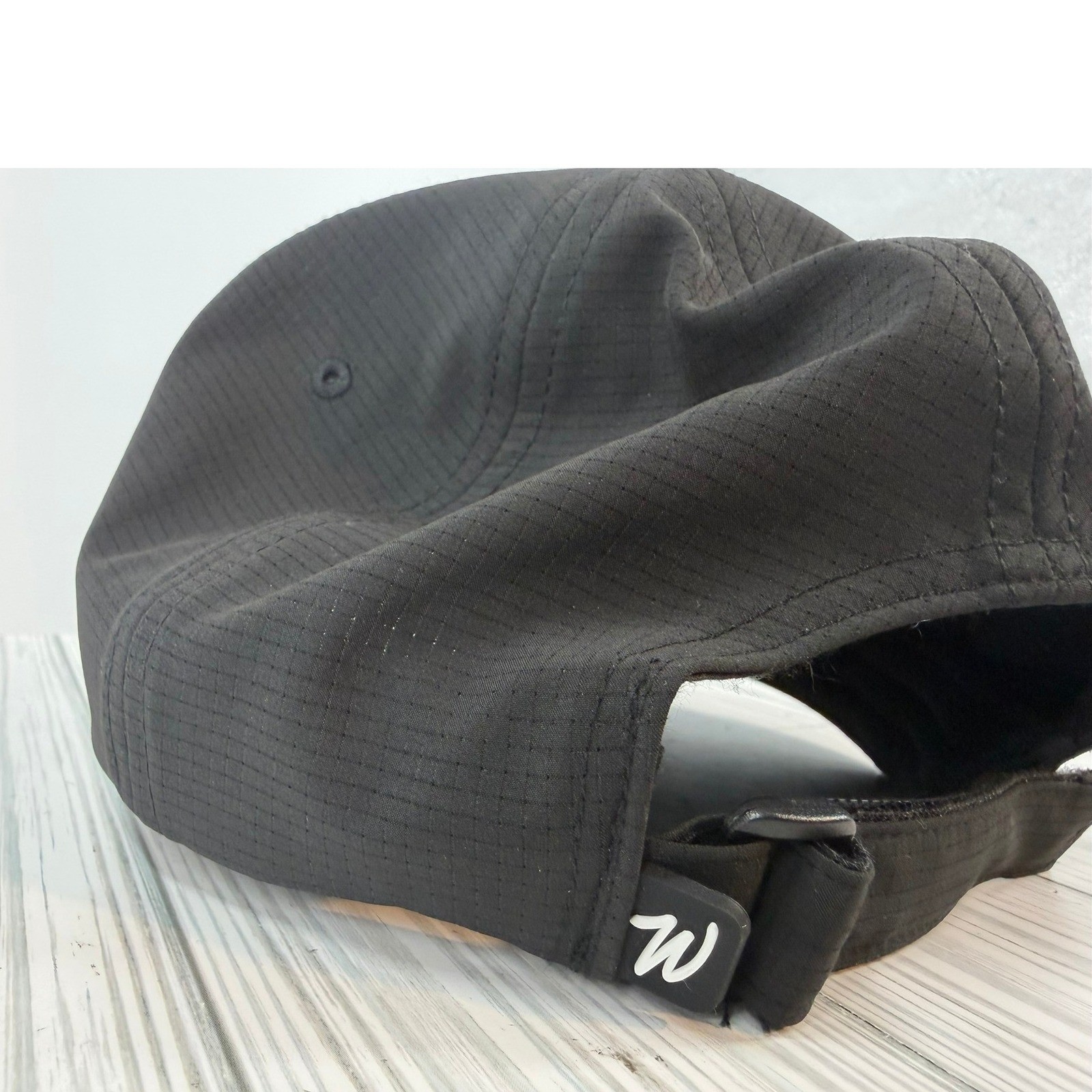 Waggle Golf Extra Dirty Performance Dad Hat Black Martini Olive Adjustable Cap