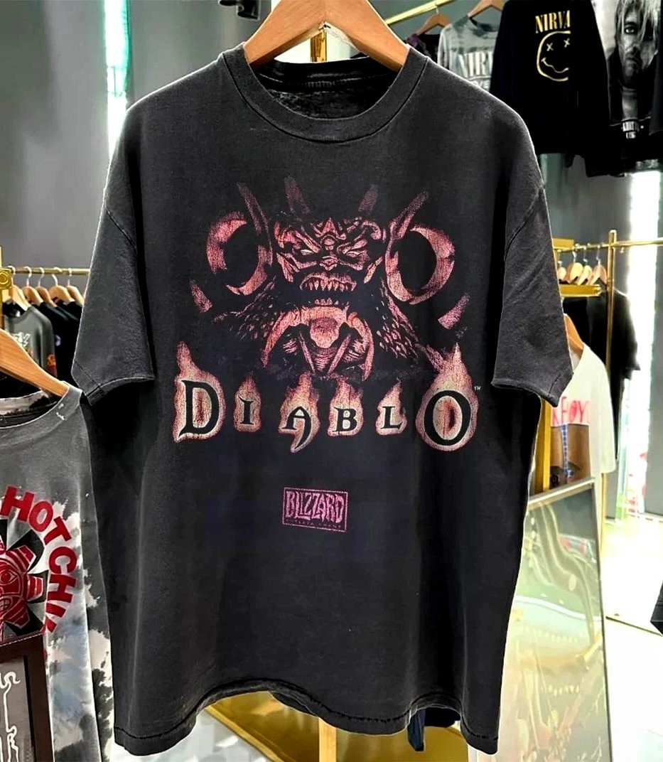 DIABLO Action Role Playing Game Tee Gaming Unisex S-5XL Shirt ILS55