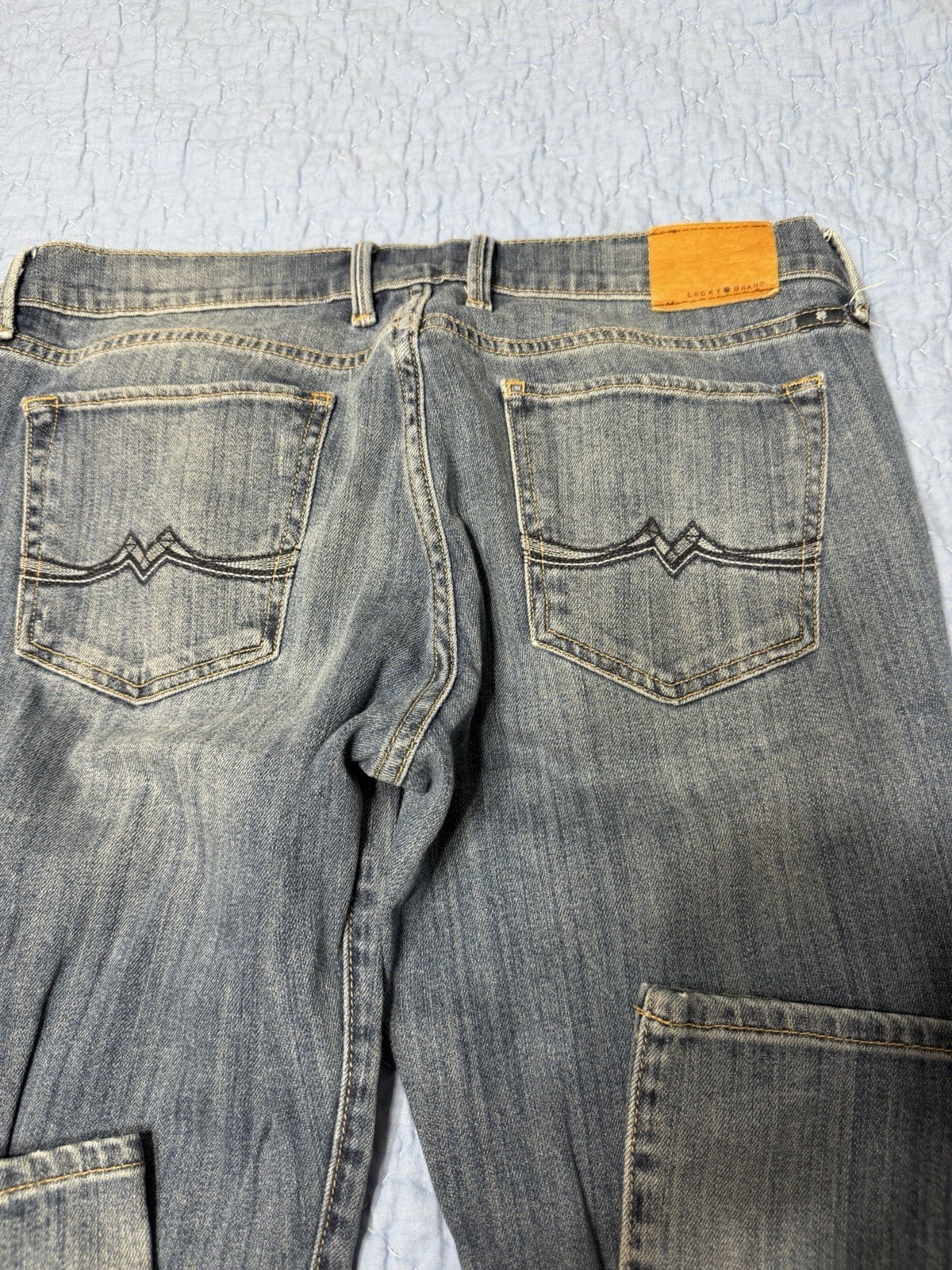 Lucky Brand Sweet ‘N Low Bootcut Jeans Size 8/29 Low Rise Medium Wash Y2K
