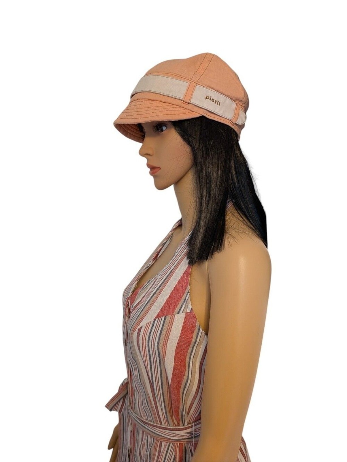Pistil 100% Linen Hat In Melon