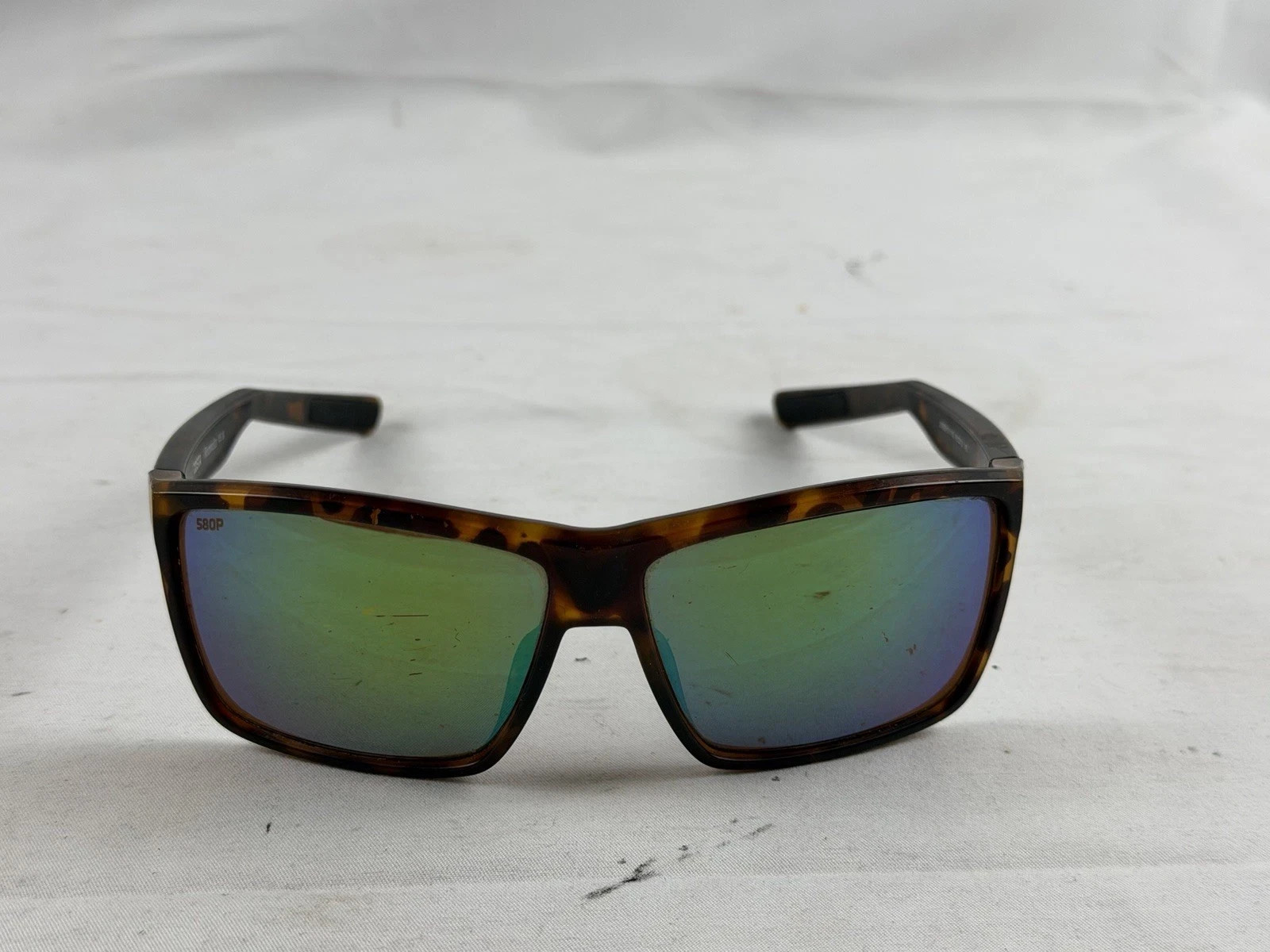 Costa Del Mar Sunglasses Rinconcito Tortoise Shell Frame Green Mirror Polarized