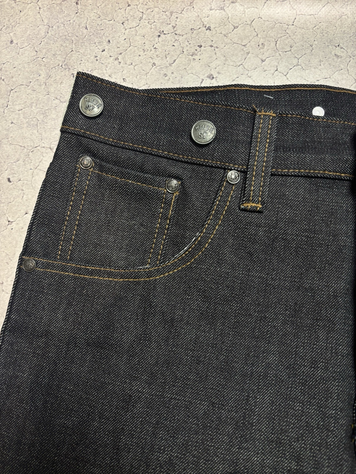 Miner 57 Japanese Denim Jeans Size 32 Selvedge Original Japanese New With Tags