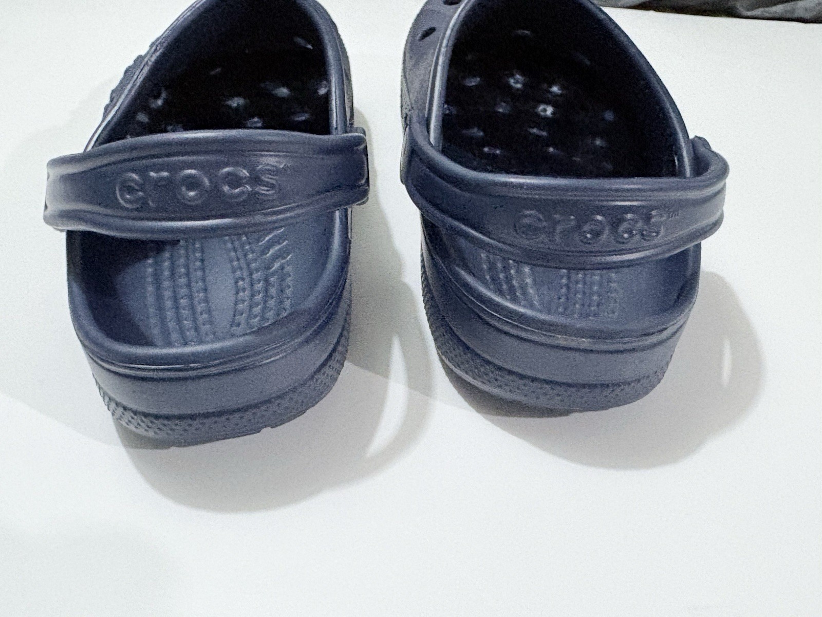 Crocs Baya Clogs Navy Blue Unisex Men’s 5 Women’s 7 Slip On Water Friendly