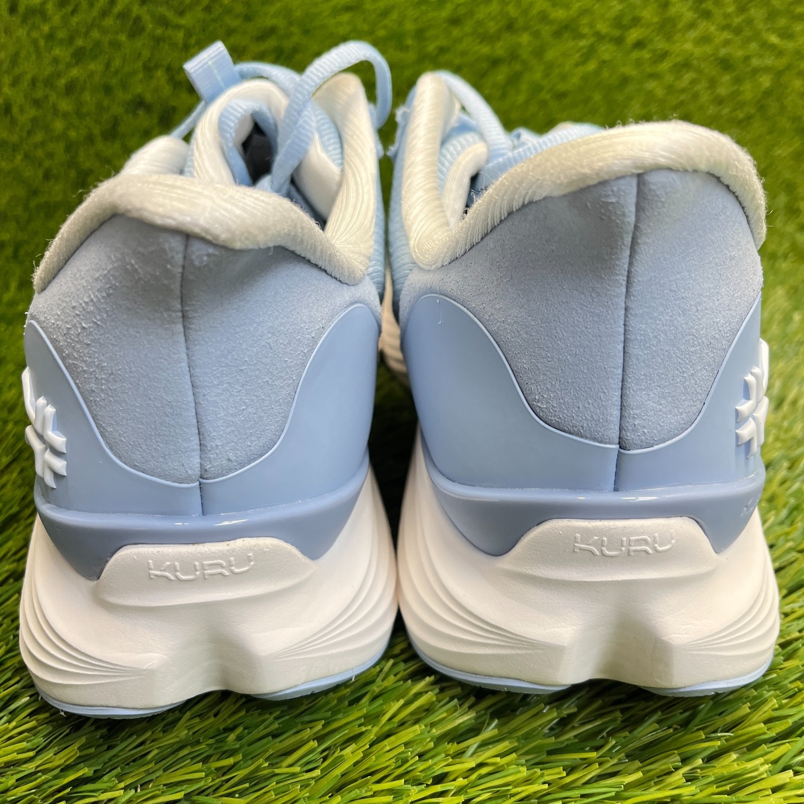 Kuru Atom 2 Womens Size 12D Blue White Athletic Running Waking Shoes Sneakers
