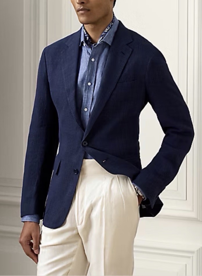 NWT $1995 Ralph Lauren Purple Label Hadley Hand-Tailored Sport Coat 42R ❗️Defect