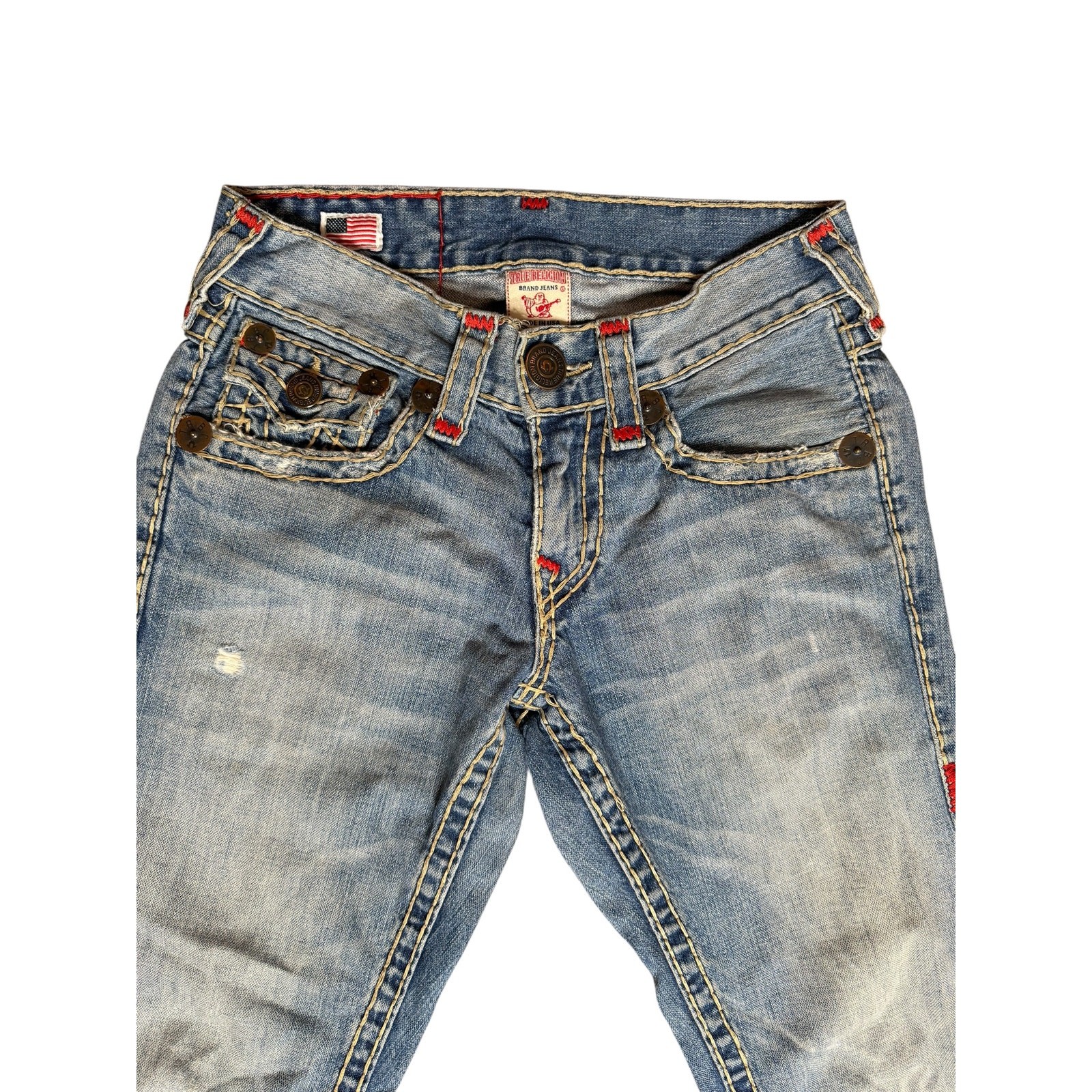 True Religion Ricky Super T Denim Jeans 28×31