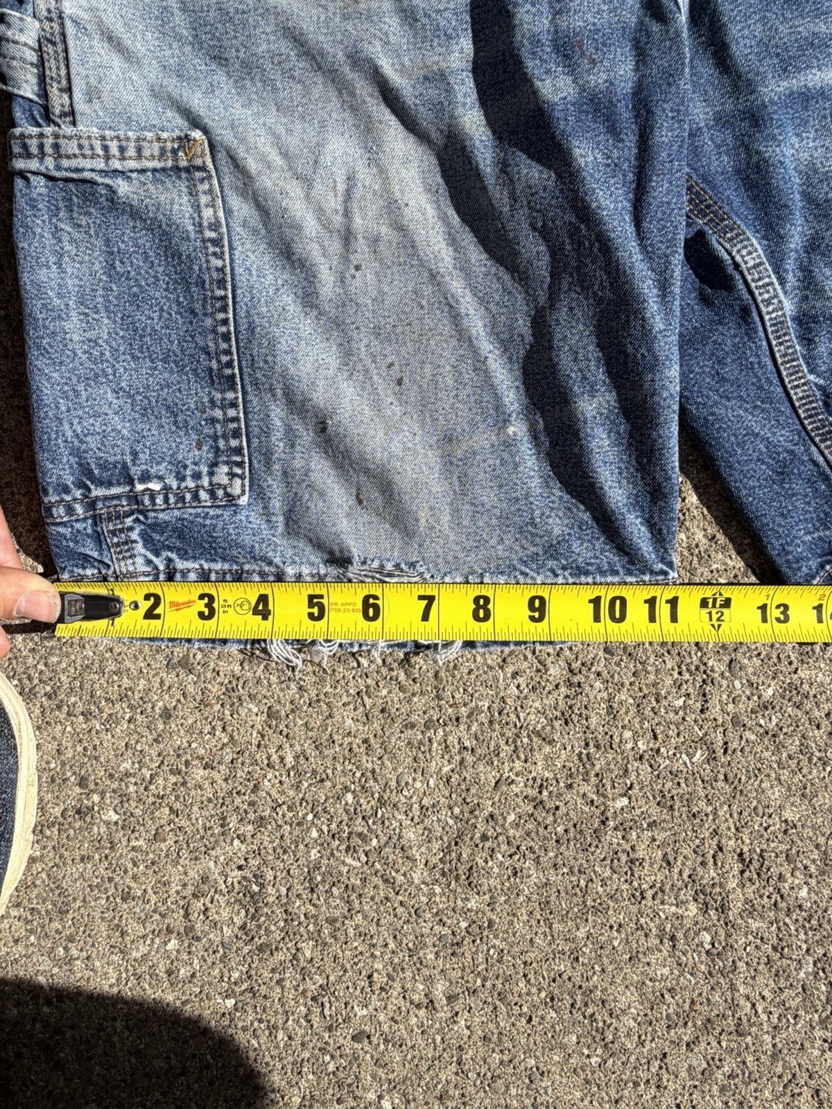Vintage Carhartt Carpenter Jorts, 32 Waist 9 Inch Inseam, 20 Inches Long, Y2K