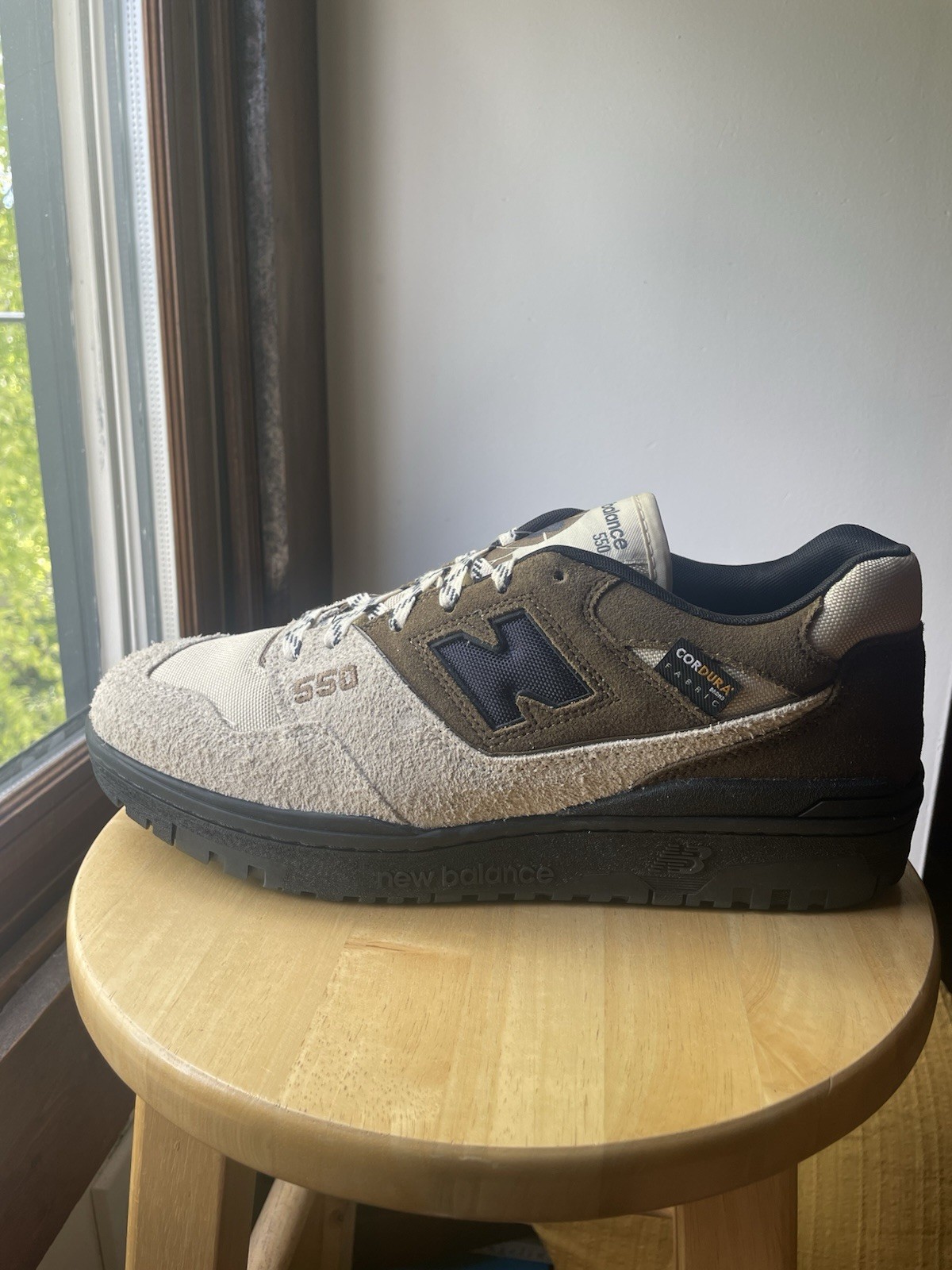 New Balance 550 Cordura Pack Sand Brown BB550SI1 size 11 DS