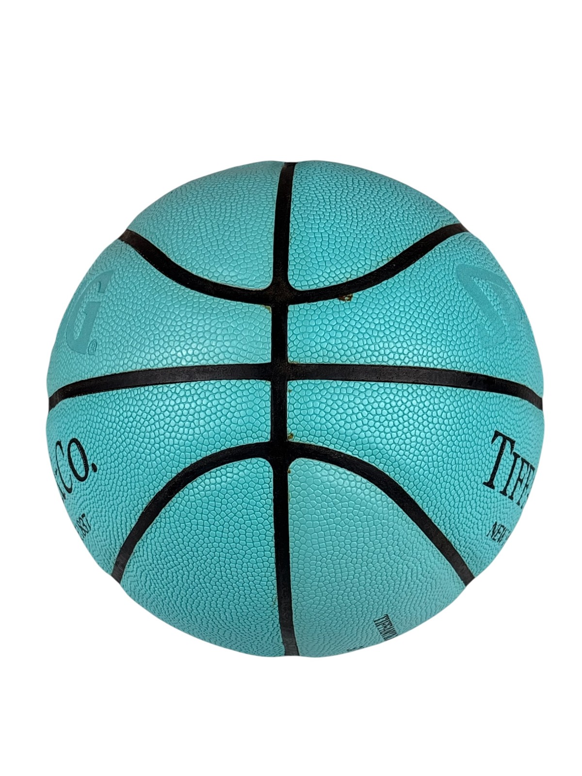 Size OS – Tiffany & Co. Spalding Teal Basketball / Pre-Owned