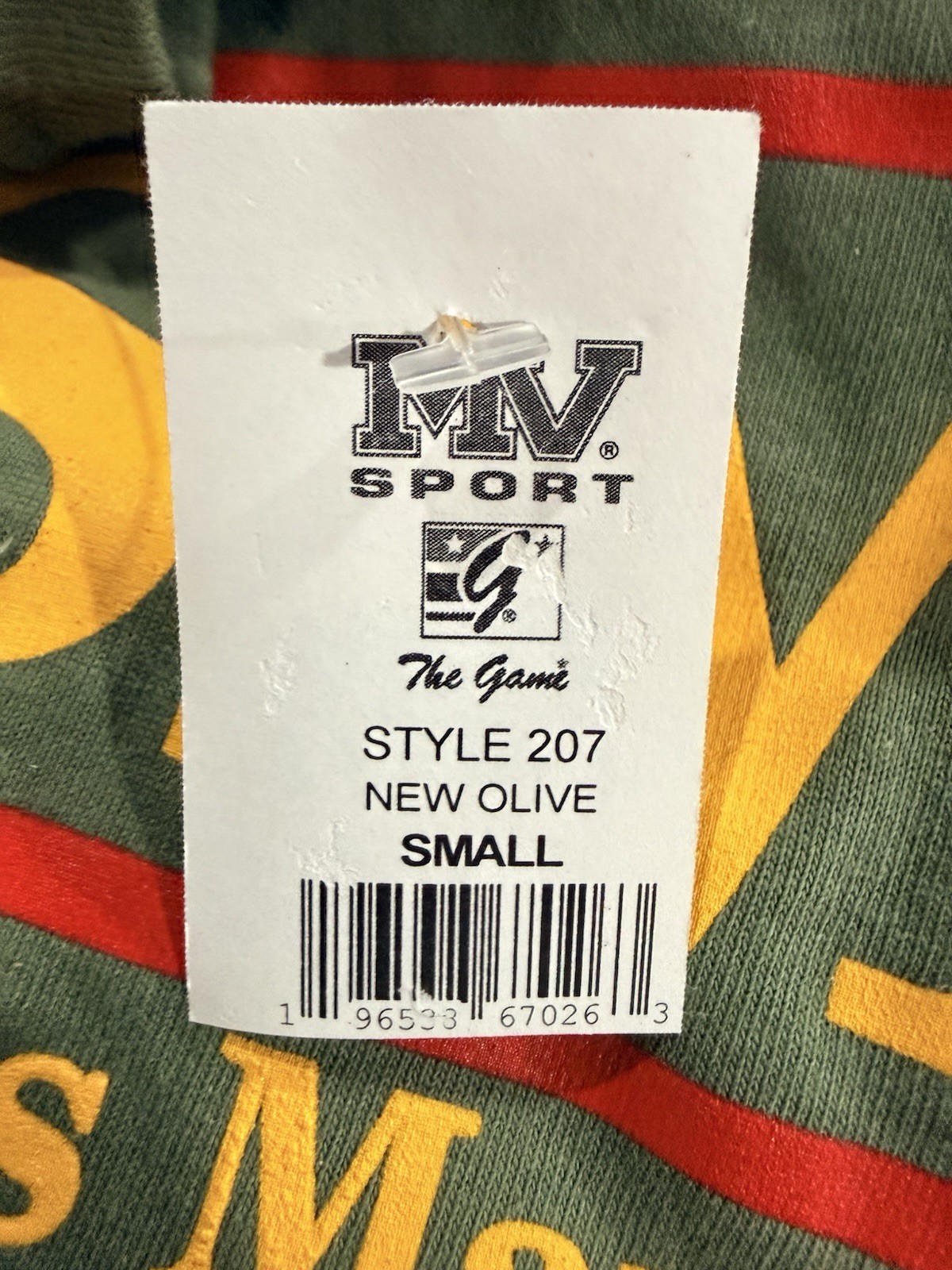 “USMC” Split Bar Logo Green T-Shirt – Size S /SMALL – by MV Sport – NWT!