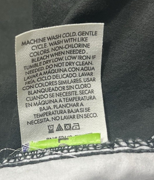 No Boundaries Men’s Cargo Pants Size 2XL (44-46) Elastic Waist – Grey Shadow NEW