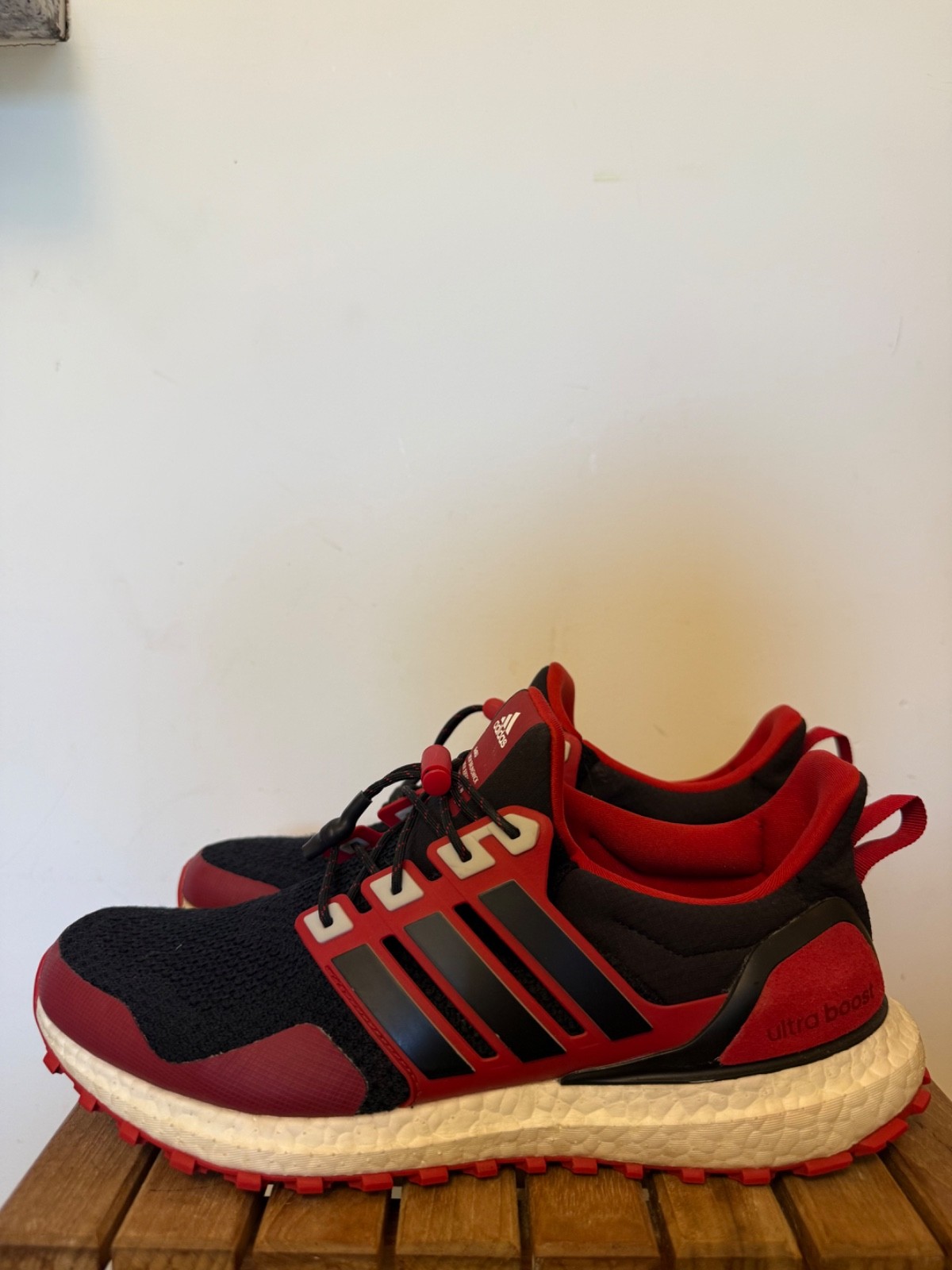 Adidas UltraBoost 1.0 NCAA Pack “Scarlet Knights”—Size 9 US