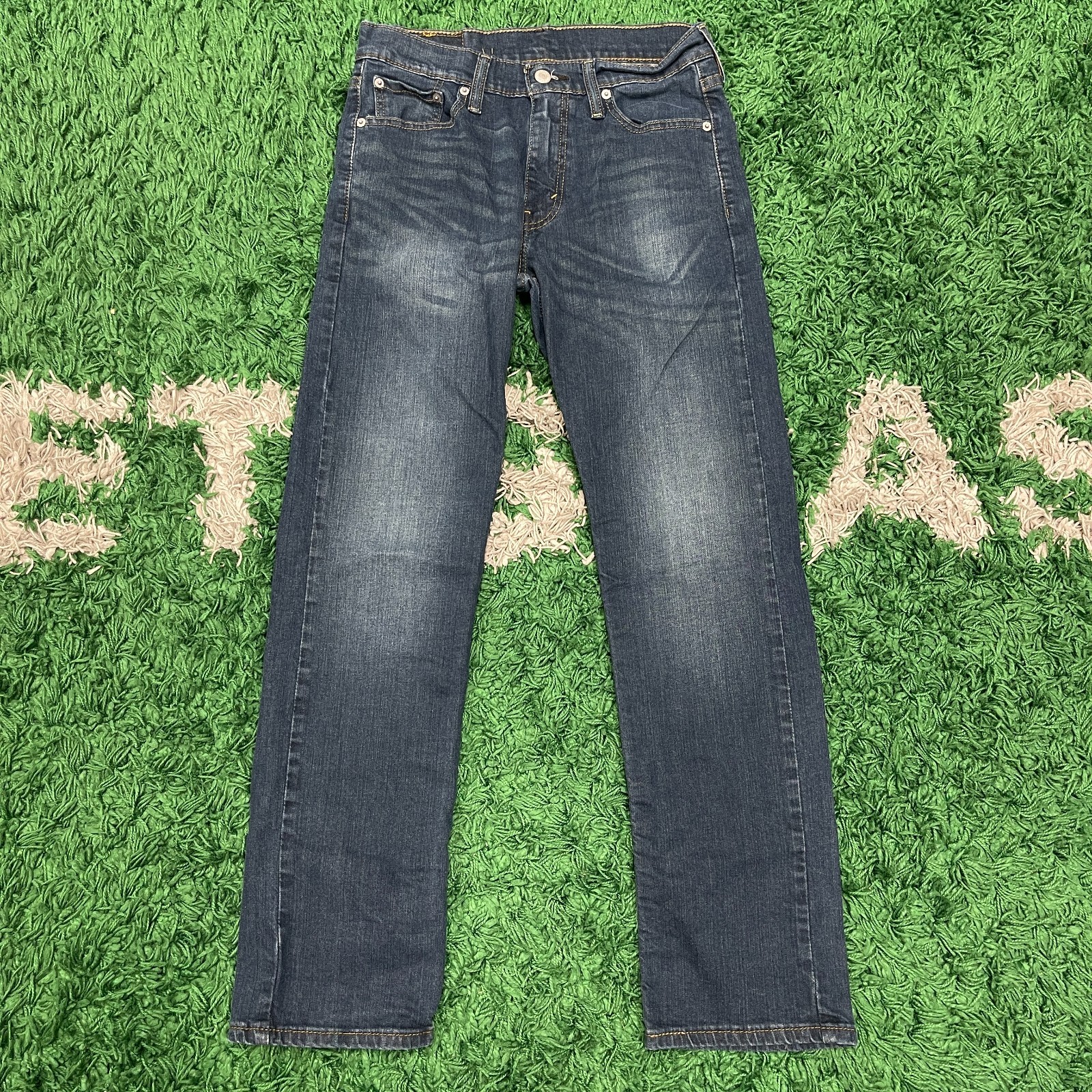 Levi’s 513 Mens Blue Denim Jeans Pants size 29×30 B13