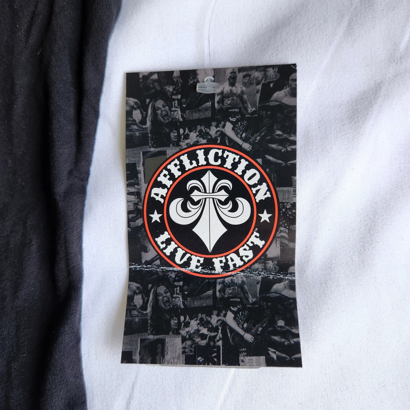 Affliction Cain Velasquez Live Fast Mexico Biker MMA Black M, L Graphic T-Shirt