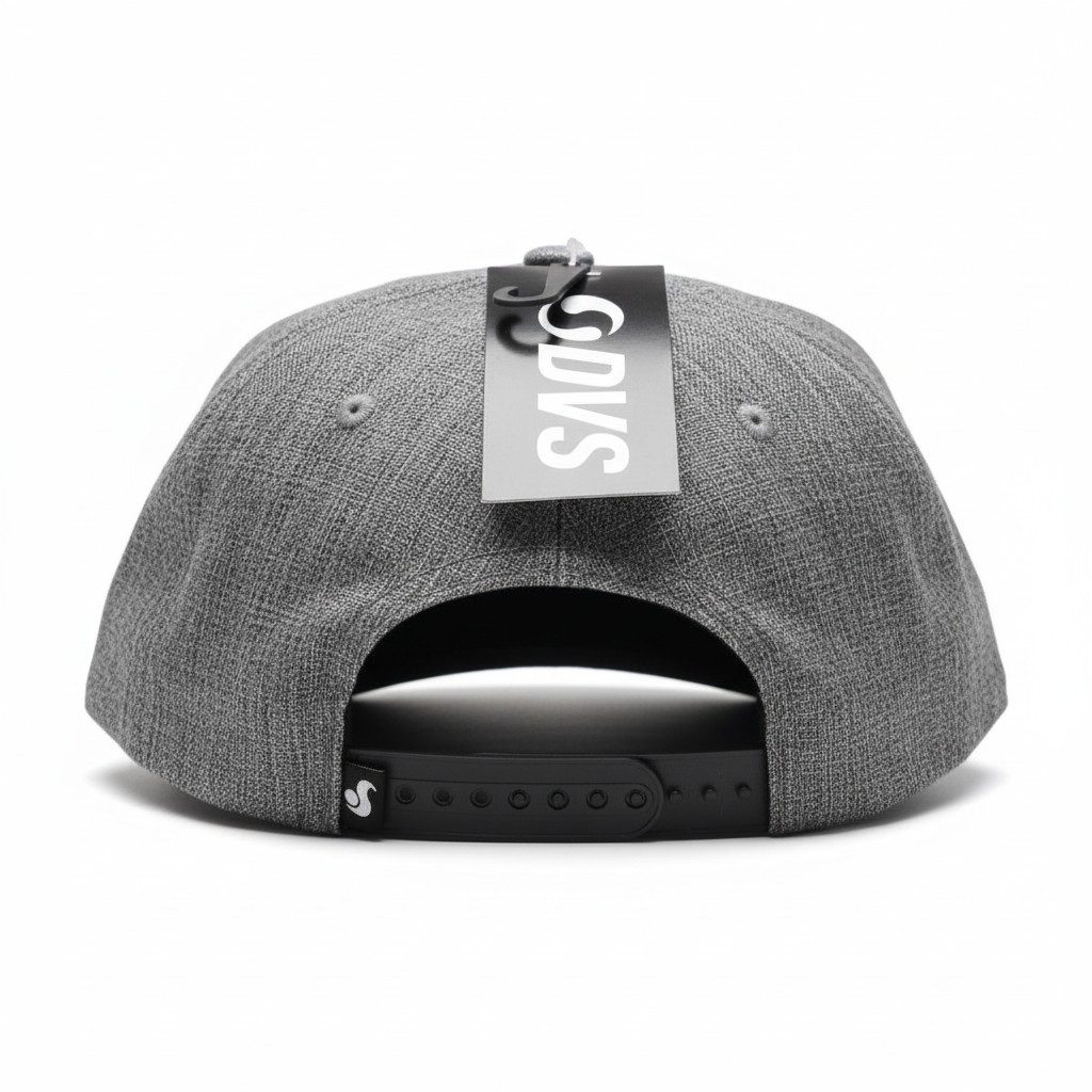 DVS Shoe Company Grey Snapback Baseball Hat Cap OSFM Adjustable NWT