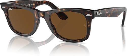 Ray-Ban RB2140 902/57 50 Original Wayfarer Tortoise Brown Polarized NEW w/ Tags
