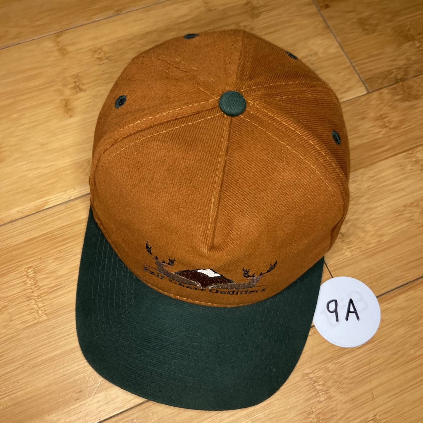 Fair Chase Outfitters Fall Brown Green Buck Deer A-Frame Strapback Hat Unisex