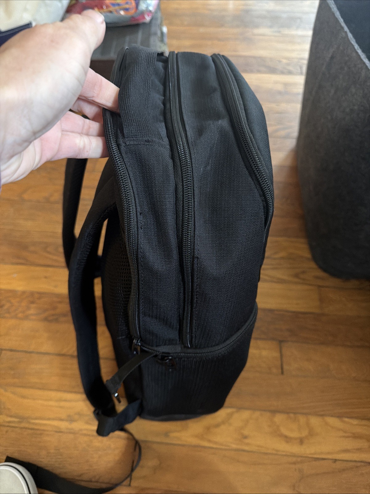 Nike Brasilia 9.5 Training Backpack Black/White Medium 24L