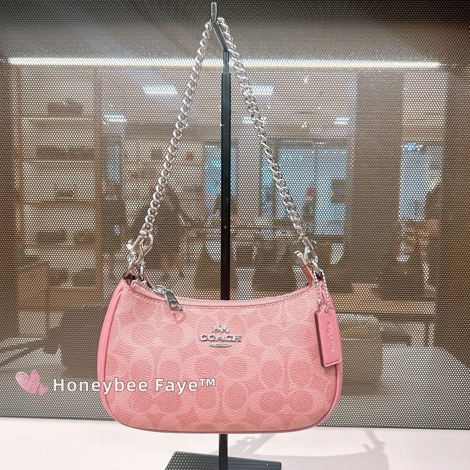 NWT Coach Teri Shoulder Bag In Signature Canvas CV933