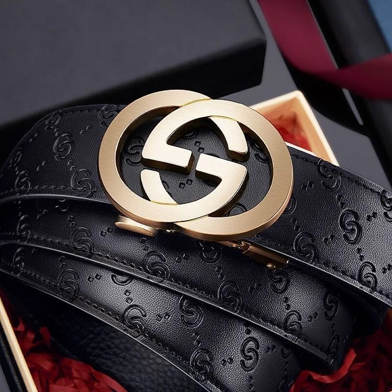 Luxury Vintage Designer Brand belt Width 34mm Belt Men High Quality Genuine