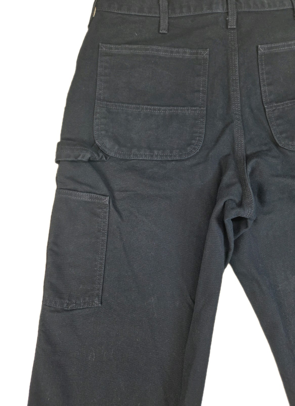 Carhartt Men’s Navy Canvas Carpenter Cargo Pants B11 MDT Original Fit EUC