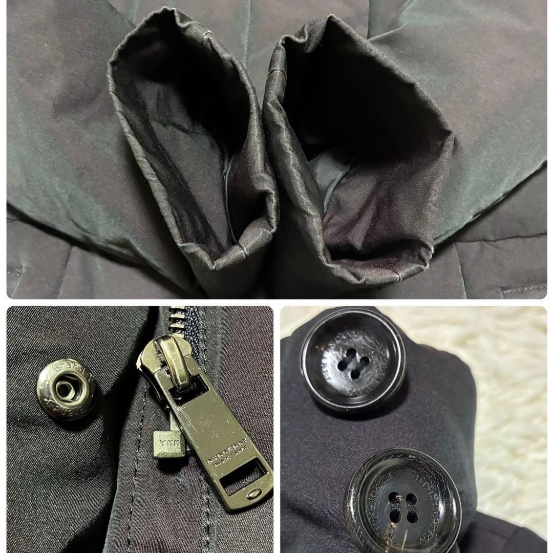 Burberry Black Label Down Coat 38 Black