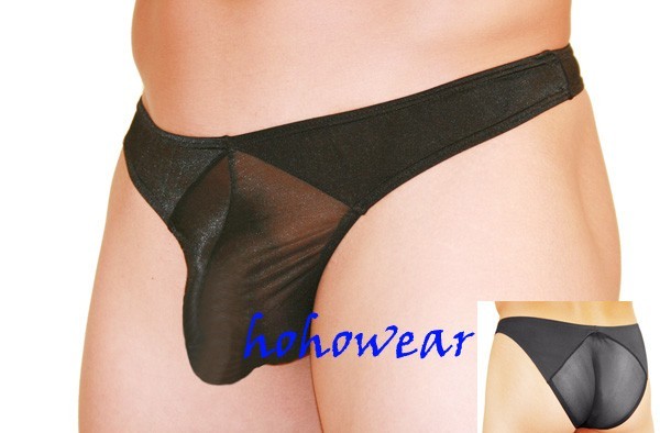 Sexy Men’s Stretch See-Thru Pouch Brief Panties Underwear #207