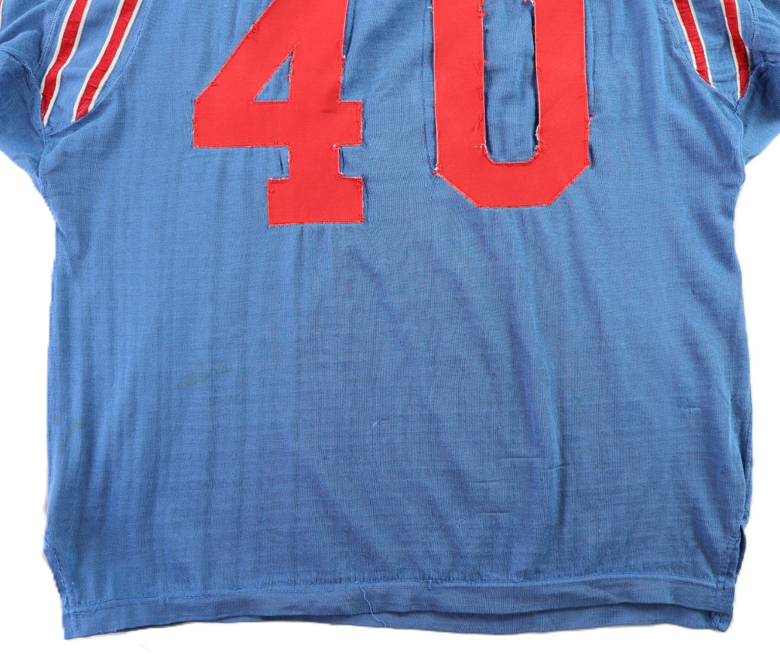 Vintage 50s 60s 2XL XXL Spalding Spaulding USA Striped Athletic Jersey Shirt