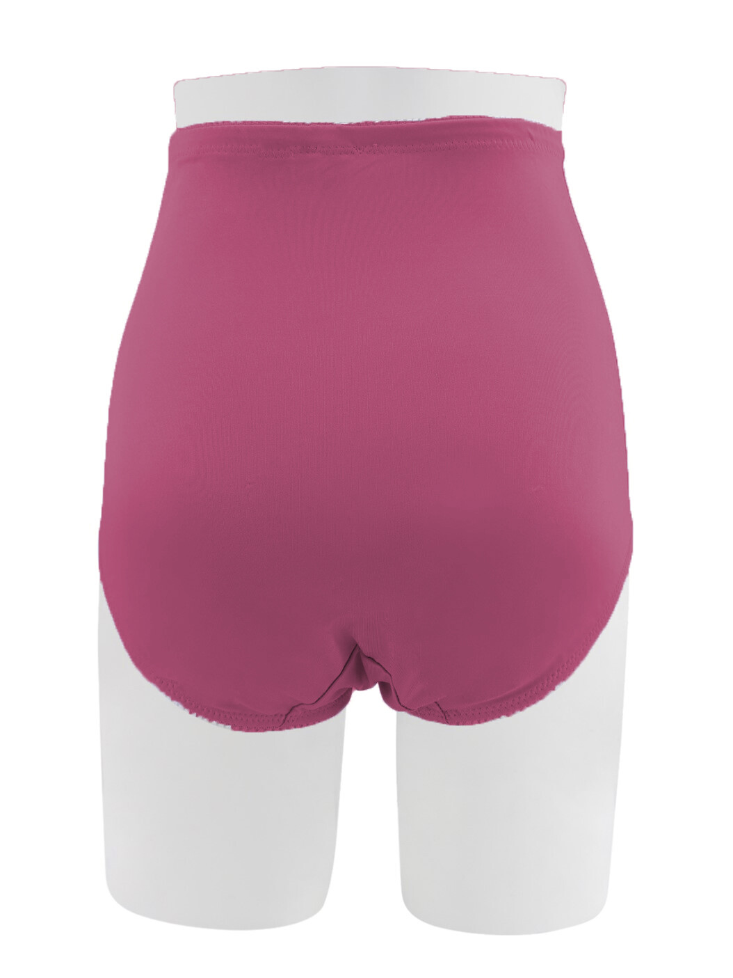 Rosa High Waist Light Tummy Control Full Coverage Satin Brief Girdle Panty