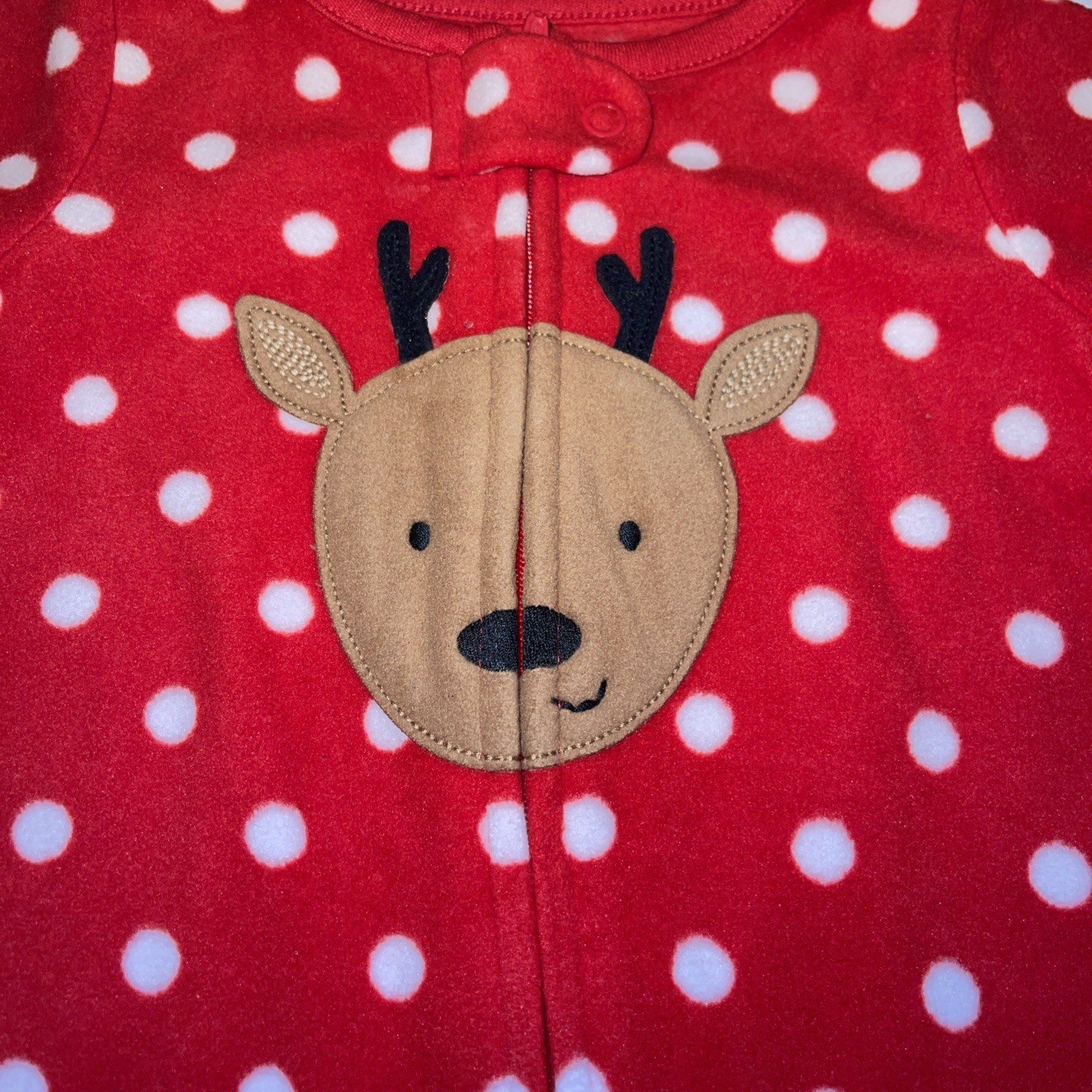 2 Baby Christmas Reindeer Outfits & Ho Ho (NWT Slippers)9-12 Months